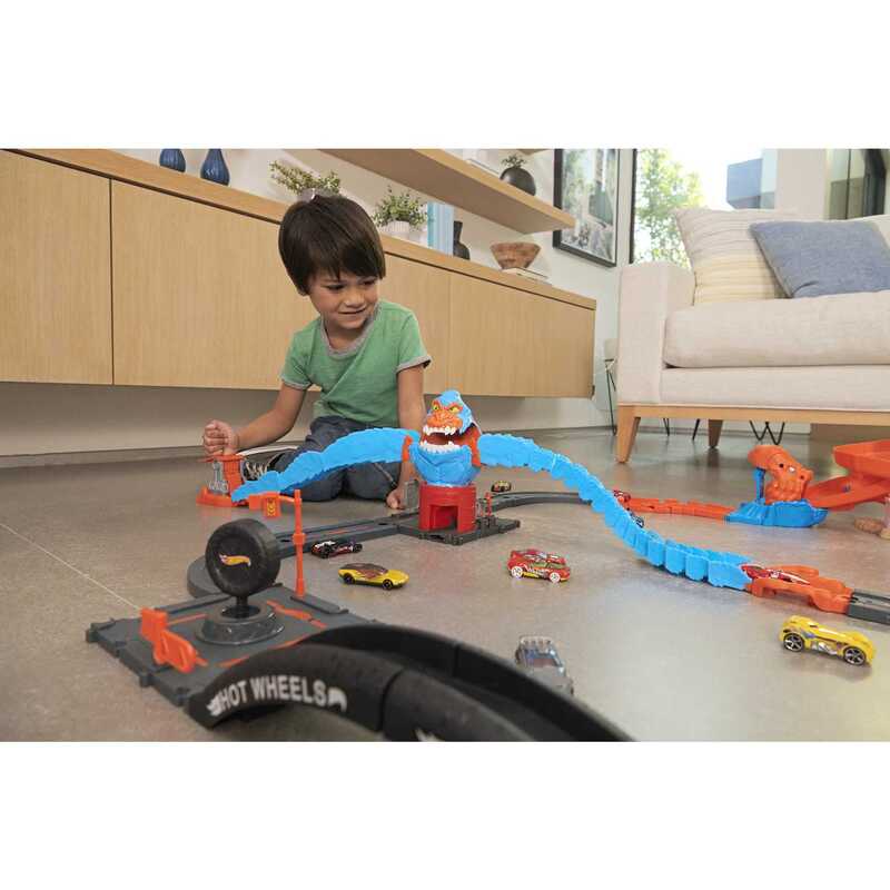 Hot Wheels City Pista De Juguete Némesis Gorila Con Vehículo - Farmacias Arrocha