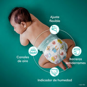 Pañales Pampers Baby Dry Talla 7, 54 unidades - Farmacias Arrocha