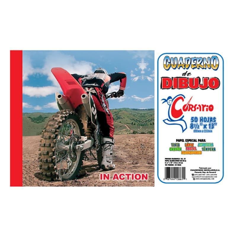 Corsario Cuaderno Dibujo Color 8.5X13 (36) - Farmacias Arrocha