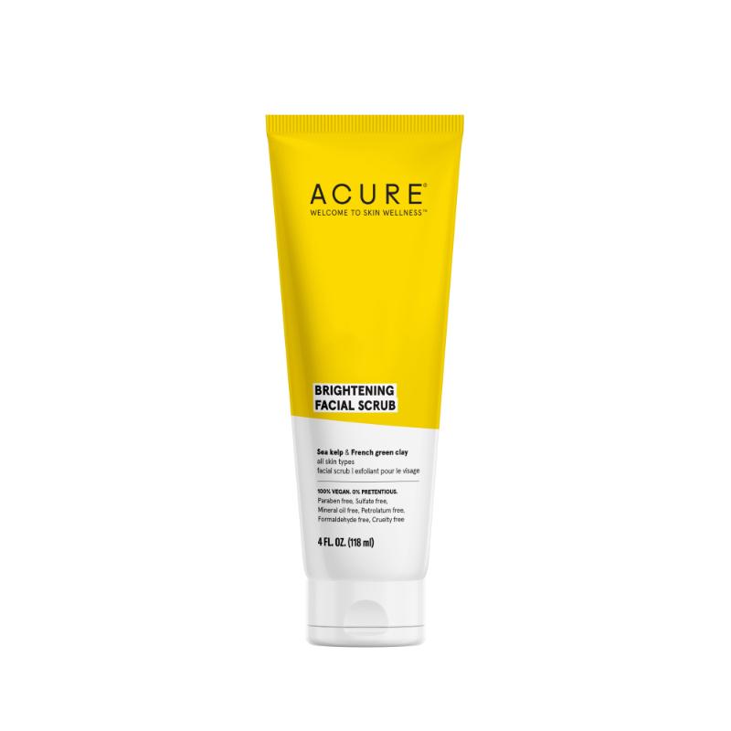Acure Brilliant Bright Facial Scrub 118Ml - Farmacias Arrocha