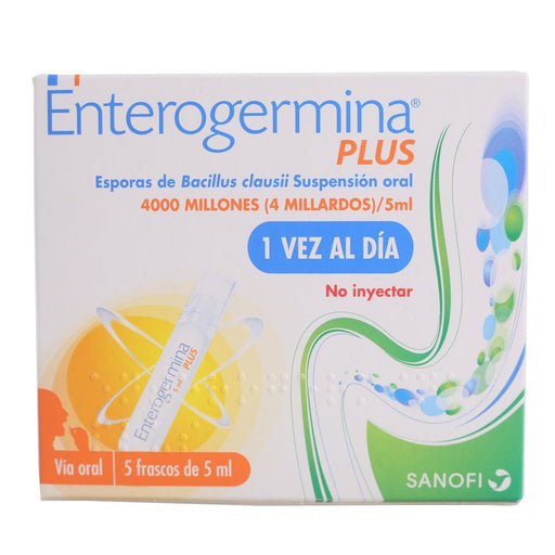Enterogermina Plus 4000 M.5Ml X 5 Ampo. - Farmacias Arrocha