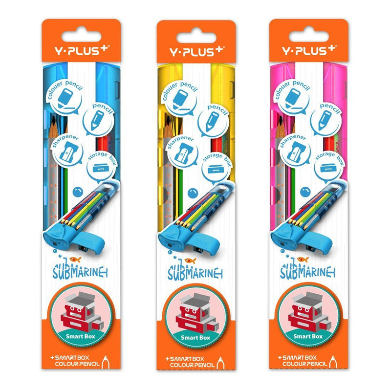 Y-plus+ Set De Lapices Con Sacapuntas Submarine - Farmacias Arrocha