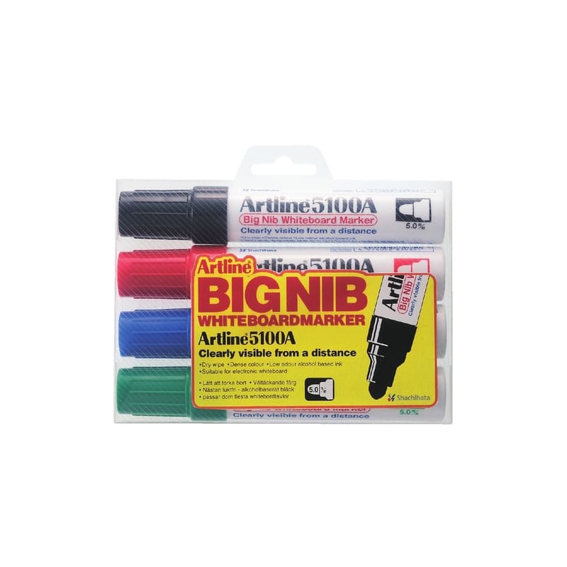 Artline Set Marcador Tablero Jumbo 5Mm - Farmacias Arrocha