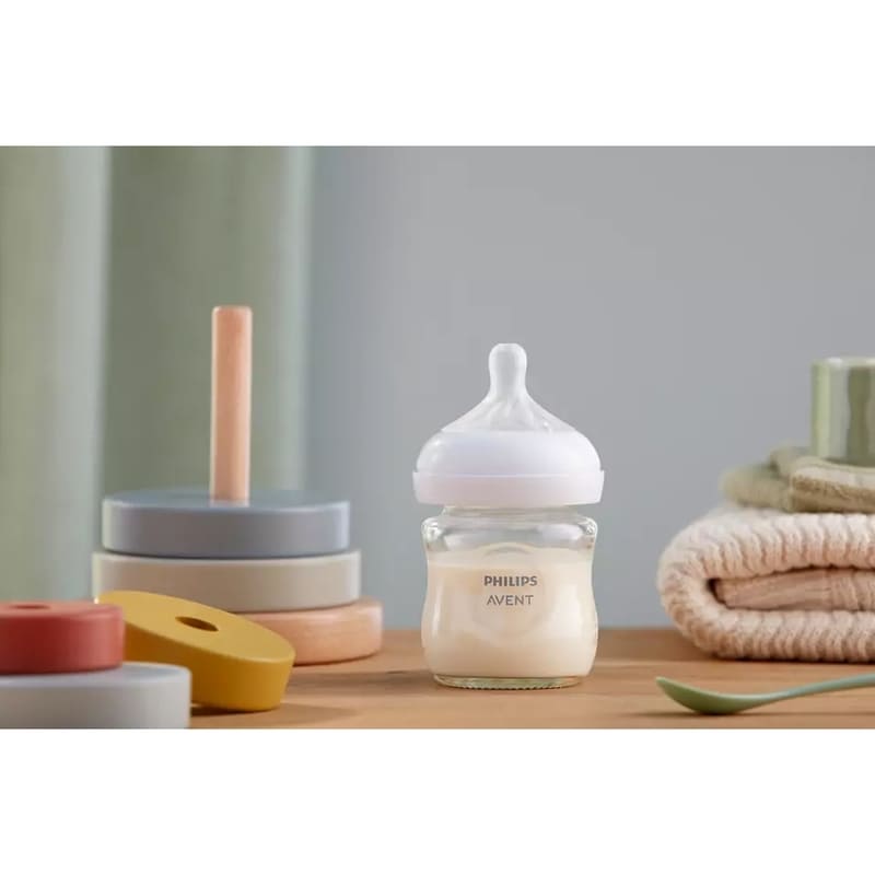 Avent Biberón De Cristal Natural Response 4Oz. - Farmacias Arrocha