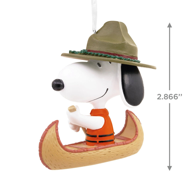 CAMP SNOOPY IN CANOE ORNAMENT - Farmacias Arrocha
