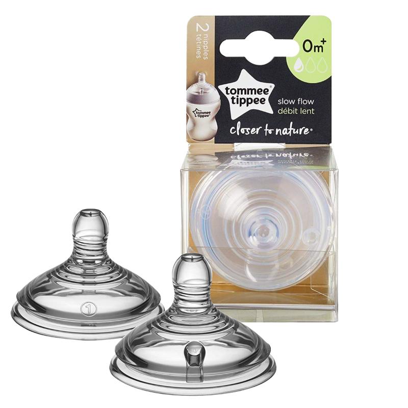 Tommee Tippee 2Pk Slow Flow Nipple - Farmacias Arrocha