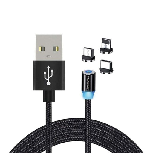 CJ Tech Cable Magnetico De Carga 3 en 1 6Ft - Farmacias Arrocha