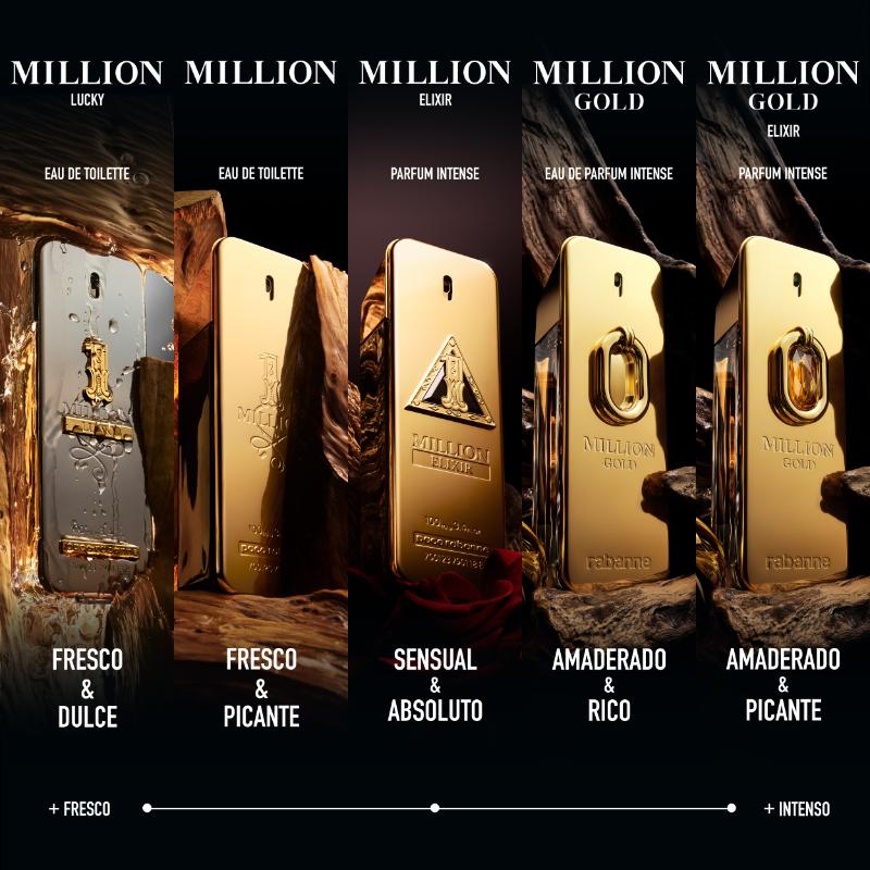 Rabanne Million Gold Elixir Parfum Intense - Farmacias Arrocha
