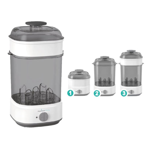 Premium Baby Estrilizador A Vapor Electrico 3 En 1 - Farmacias Arrocha