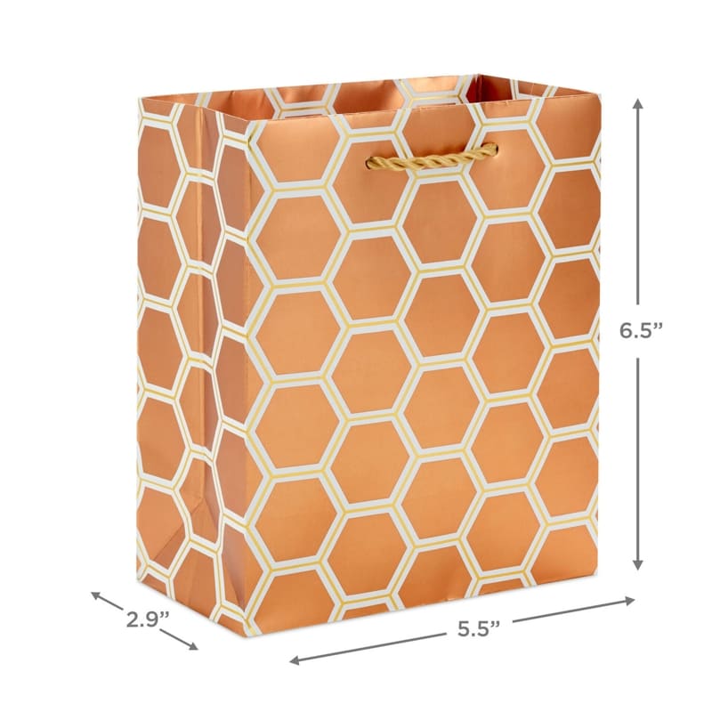 Hallmark Bolsa De Regalo Diseño Hexágonos 6,5" - Farmacias Arrocha
