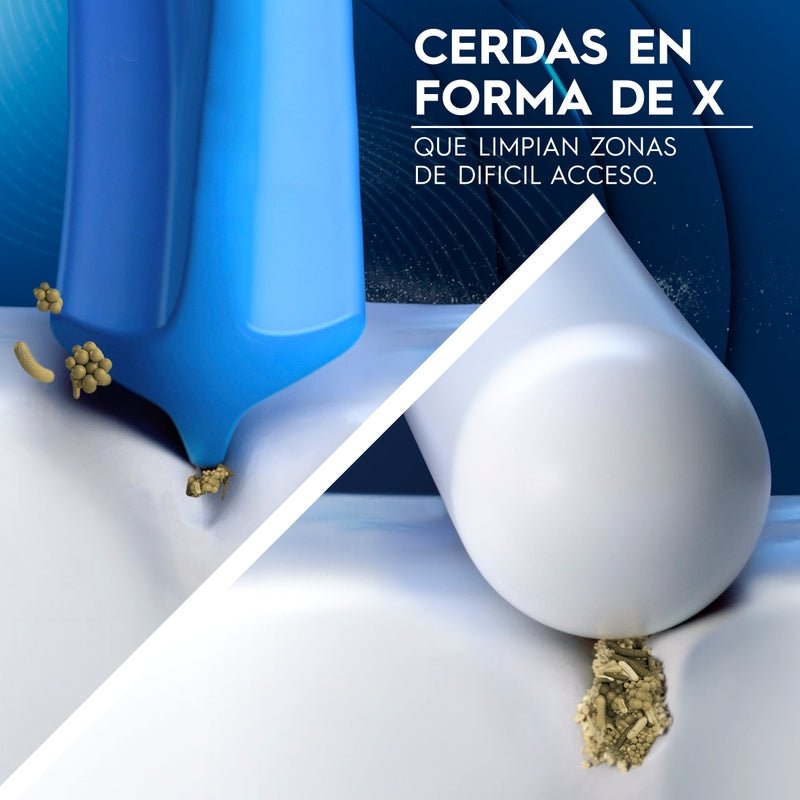 Cabezal Redondo de Repuesto para Cepillo Eléctrico, Oral - B Advanced Clean, 2 Unidades - Farmacias Arrocha