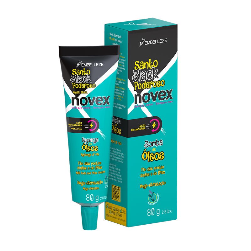 Novex Santo Black Recarga 80G - Farmacias Arrocha