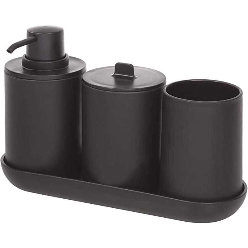 iDesign Cade Bathroom Accessories Gray - Farmacias Arrocha