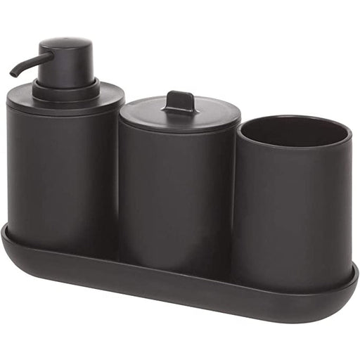 iDesign Cade Bathroom Accessories Gray - Farmacias Arrocha