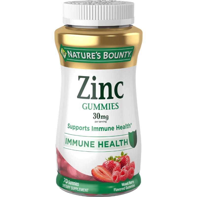 Nature's Bounty Zinc Immune Support Gummies, 30 mg - Farmacias Arrocha