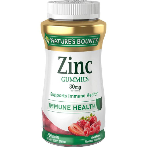 Nature's Bounty Zinc Immune Support Gummies, 30 mg - Farmacias Arrocha