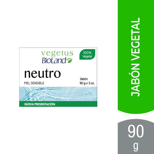 Bioland Jabón En Barra Neutro 90 g - Farmacias Arrocha
