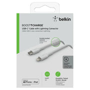 Belkin Cable Lightning Tejido Blanco 3.3Ft - Farmacias Arrocha