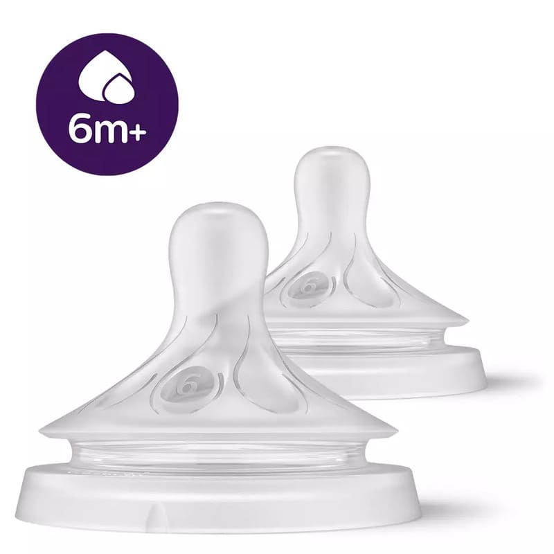 Avent Tetina Natural Response - Flujo 6 - 6M+ - Farmacias Arrocha