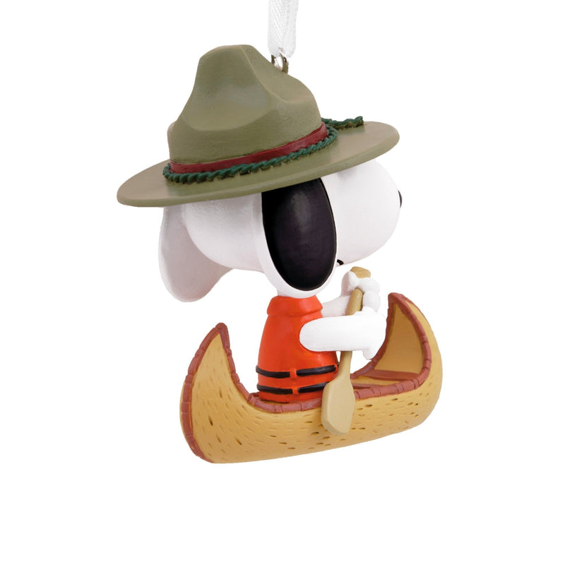 CAMP SNOOPY IN CANOE ORNAMENT - Farmacias Arrocha