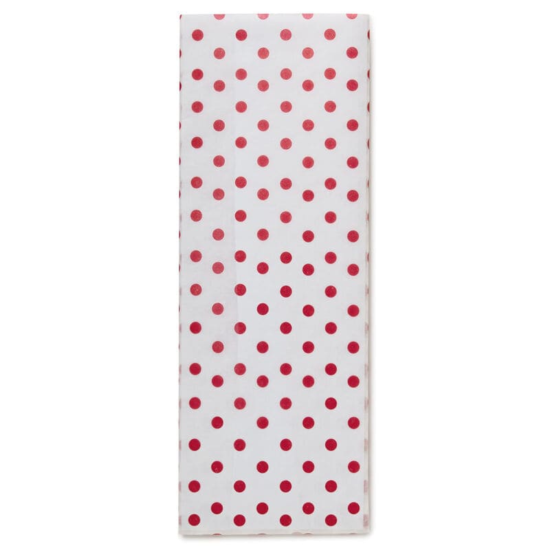 Hallmark Papel Tissue Puntos Rojo Escarlata 4U - Farmacias Arrocha