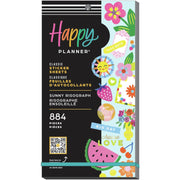 Happy Planner Sunny Risograph 30 Sheet Sticker Value Pack - Farmacias Arrocha