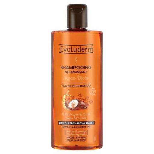 Evoluderm Shampoo Argan Divin 400Ml - Farmacias Arrocha