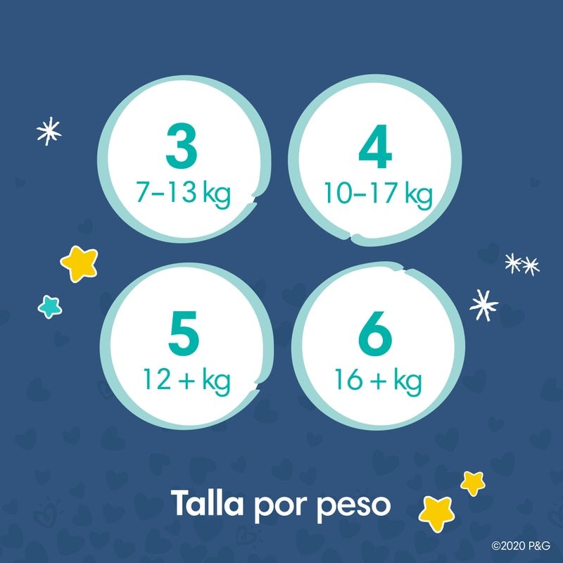 Pañales Pampers Swaddlers Overnight Talla 3, 66 unidades - Farmacias Arrocha