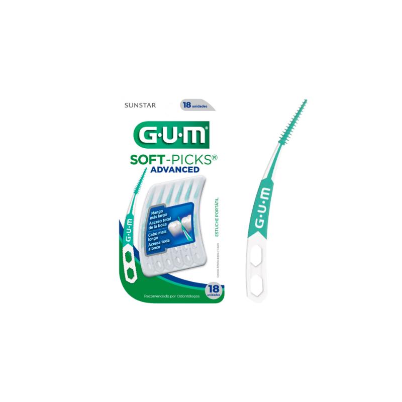 Gum Soft Picks Advanced 18Ct Ret Latam - Farmacias Arrocha
