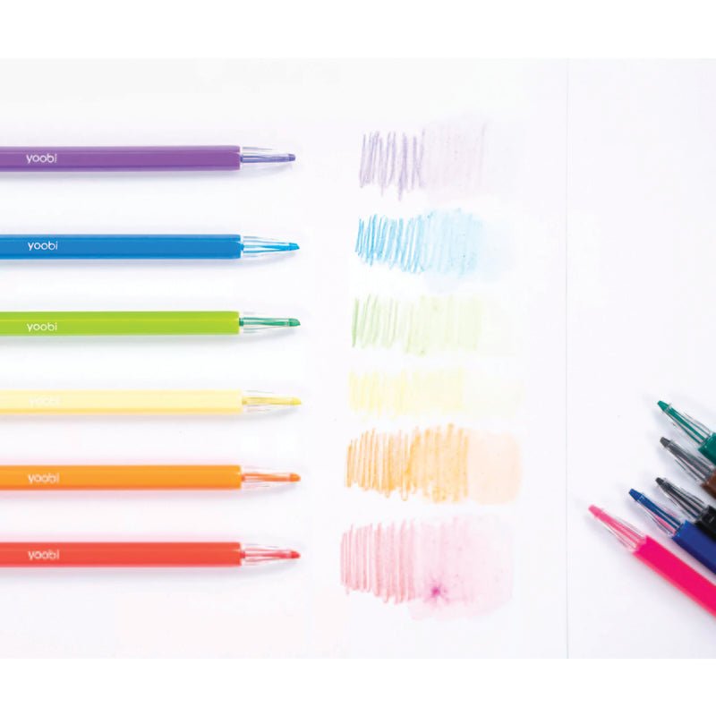 Yoobi Set De 12 Crayones De Agua - Farmacias Arrocha