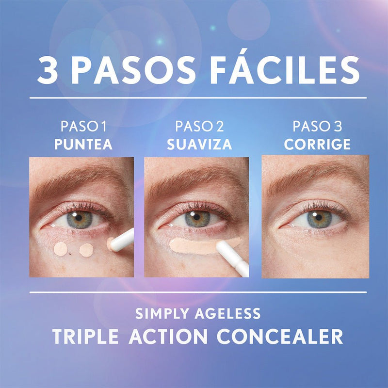 COVERGIRL SIMPLY AGELESS TRIPLE ACTION CONCEALER - Farmacias Arrocha