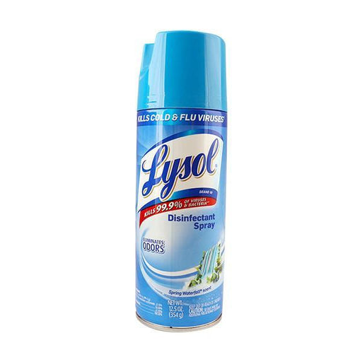 Lysol Spray Ambiental Spring Waterfall 12Oz - Farmacias Arrocha