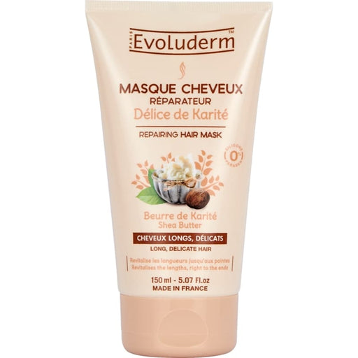 Evoluderm Hair Mask Shea Delice De Karite 150Ml - Farmacias Arrocha