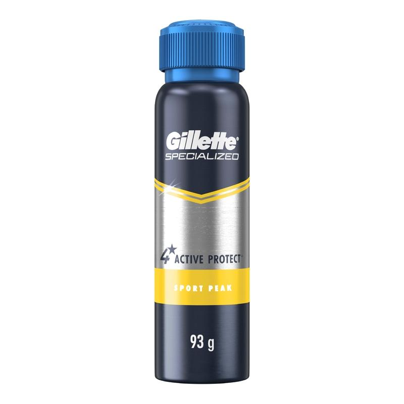 Spray Antitranspirante Gillette Specialized Sport Peak 93 g - Farmacias Arrocha