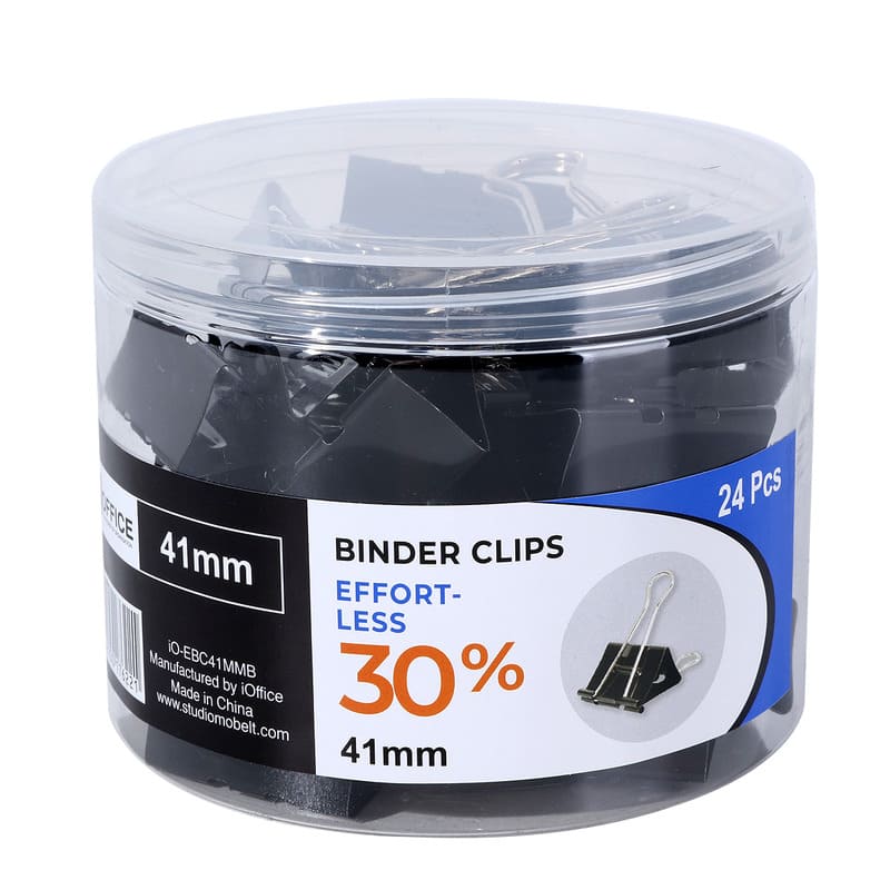 Ioffice Clip Carpeta Negro 41 Mm - Farmacias Arrocha