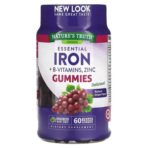 Nature'S Truth Iron Gummies 60 Caps - Farmacias Arrocha