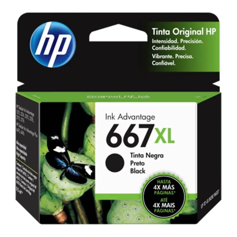 Tinta Hp 667 XL Black - Farmacias Arrocha
