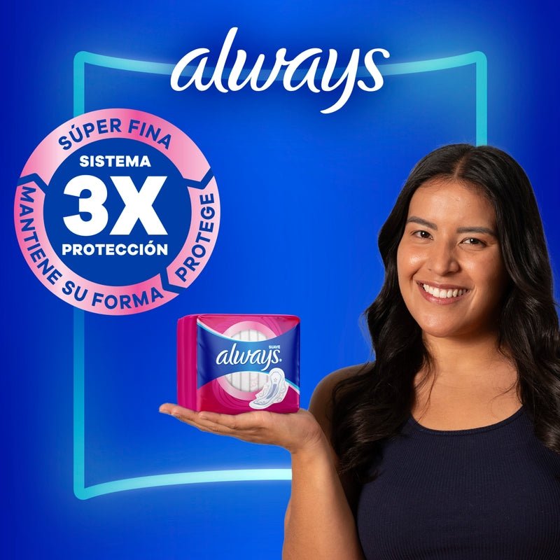 Toallas Femeninas, Always Suave Día 8 Unidades - Farmacias Arrocha