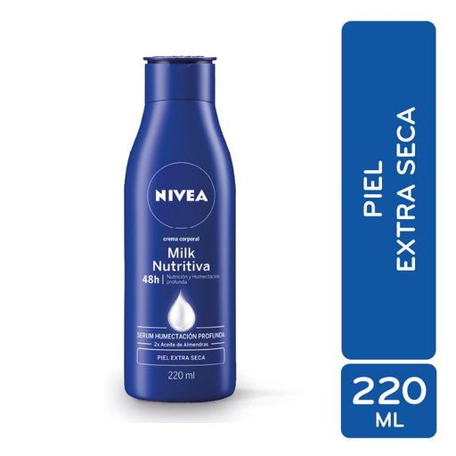 Nivea Body Milk Nutritiva 220Ml - Farmacias Arrocha