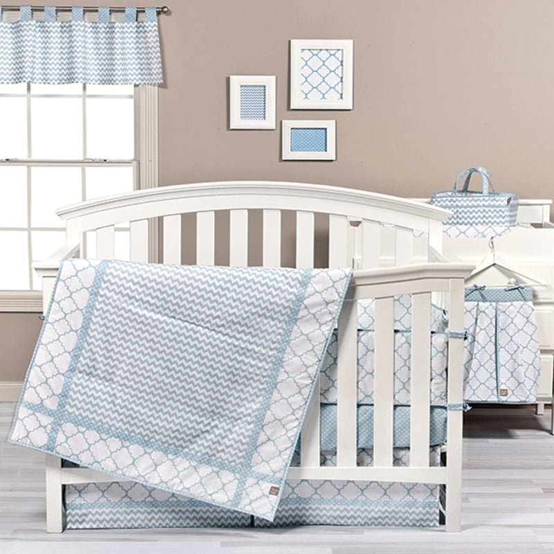 Blue Sky 3 Piece Crib Bedding Set - Farmacias Arrocha