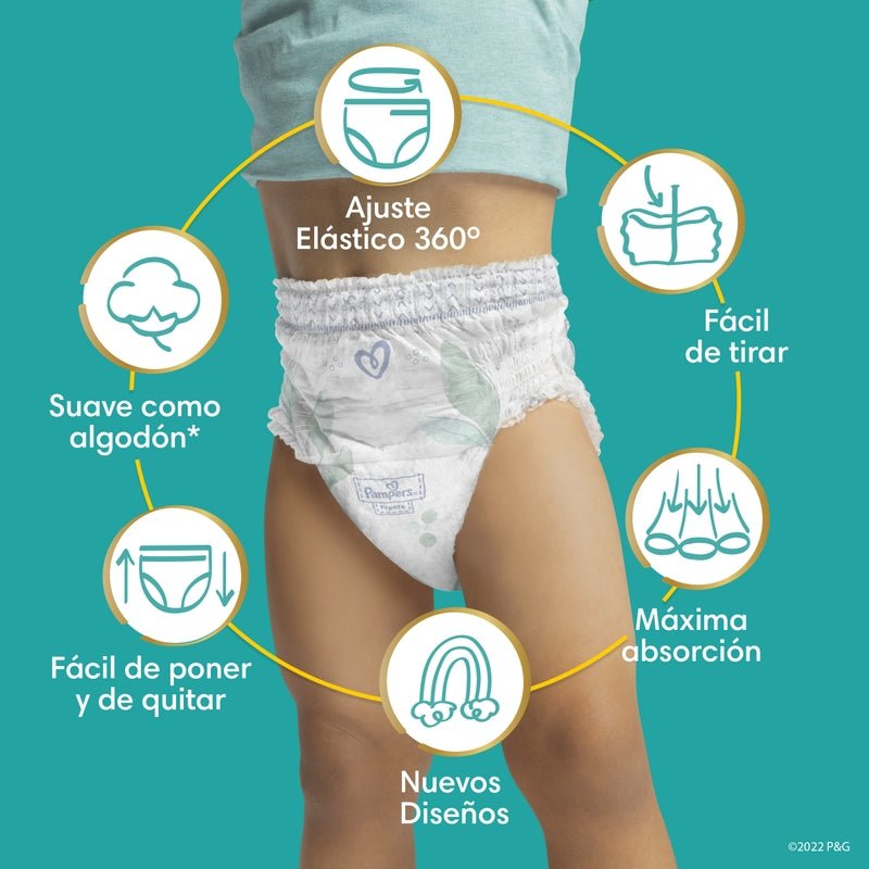 Pañales Pampers Premium Care Pants Talla XG, 26 unidades - Farmacias Arrocha