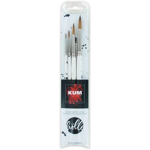 Kum Set de 4 Pinceles de Acuarela - Farmacias Arrocha