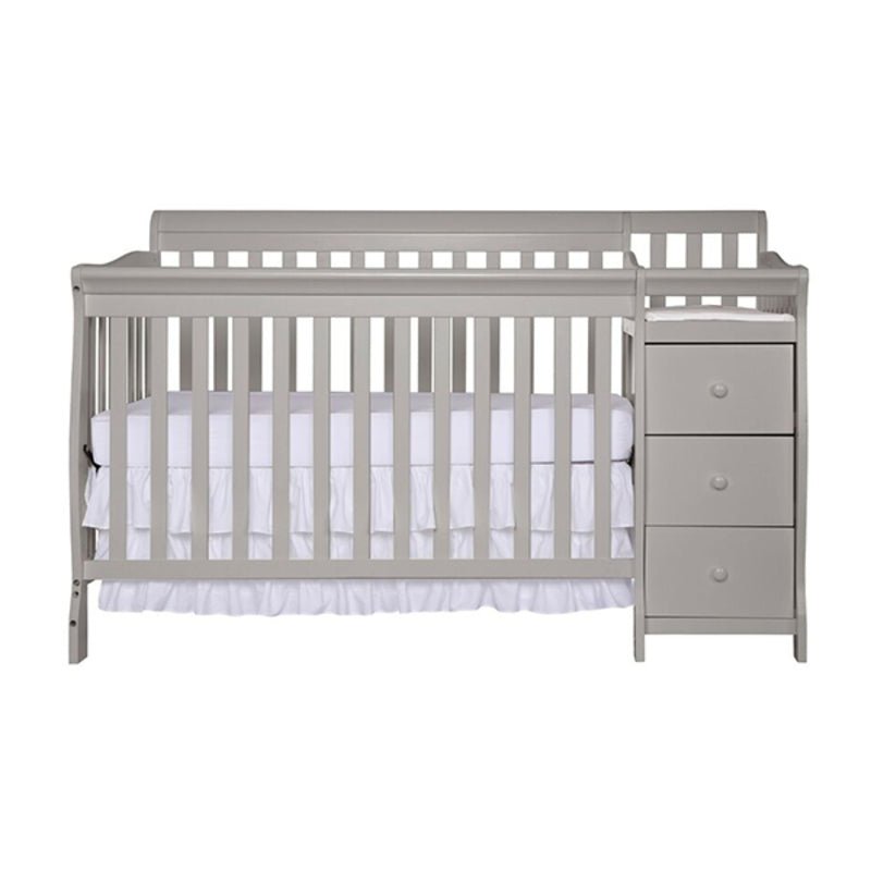 Pecora 5 In 1 Convertible Crib Grey - Farmacias Arrocha