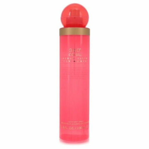 Perry Ellis 360º Coral For Women Body Mist Spray 236Ml - Farmacias Arrocha
