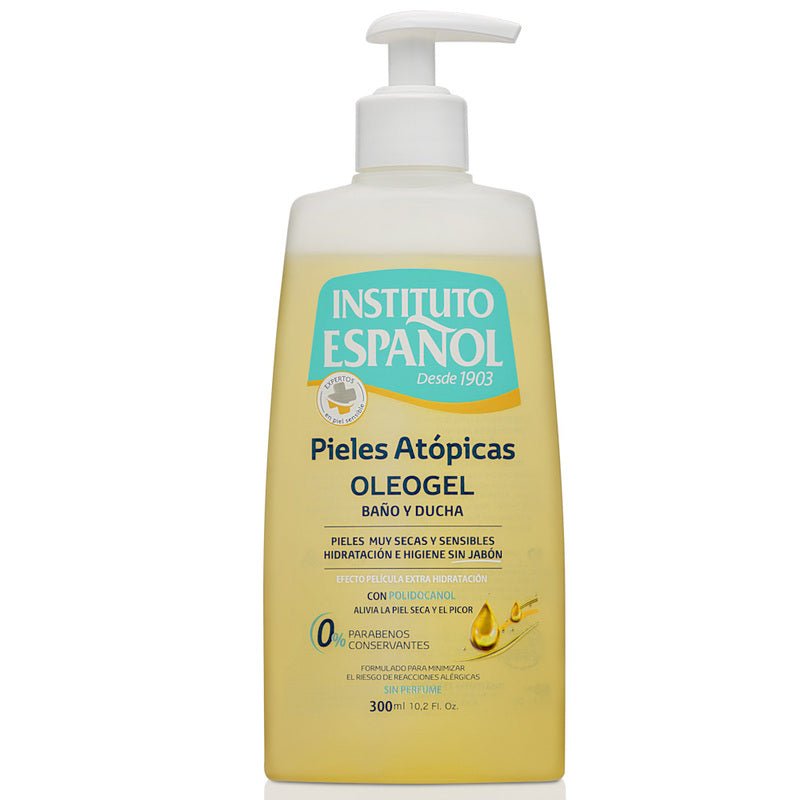 Instituto Español Gel Oleo Pieles Atópicas 300Ml - Farmacias Arrocha