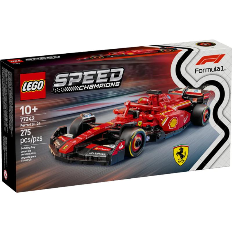 Lego Speed Champions Coche de Carreras Ferrari SF - 24 F1 - Farmacias Arrocha