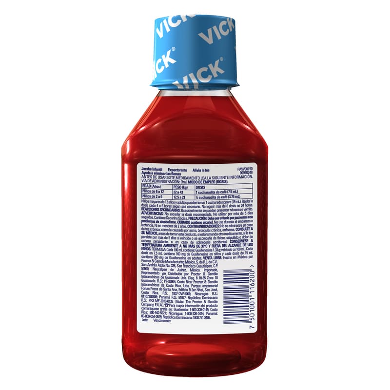 Vick 44 Infantil Cereza 120 Ml - Farmacias Arrocha