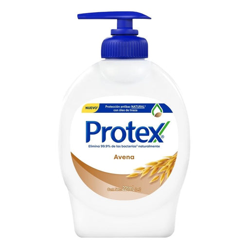 Jabón Líquido Antibacterial Protex Avena 221 ml - Farmacias Arrocha