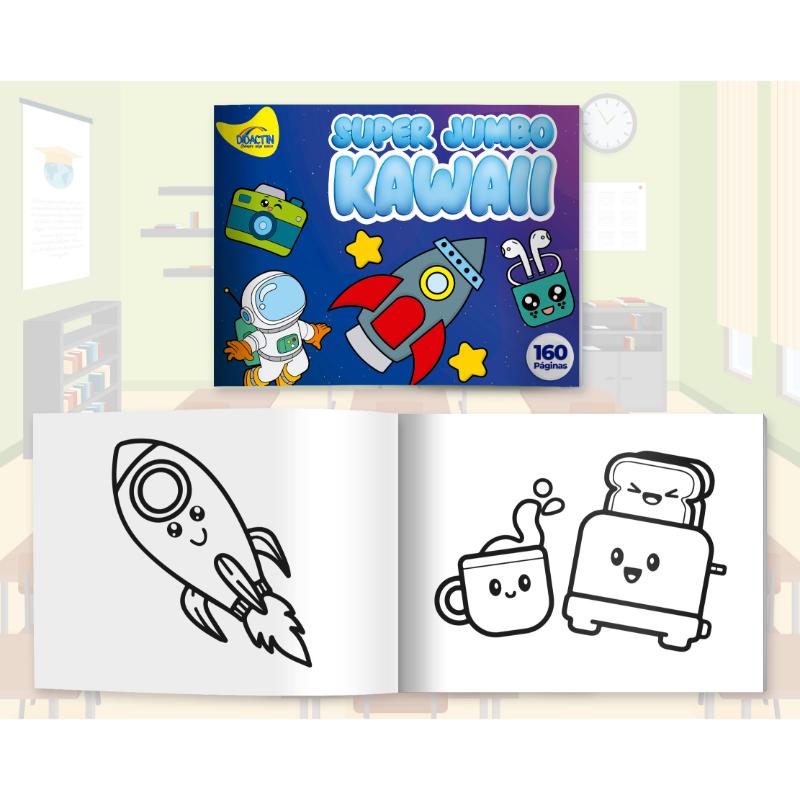 Didactin Libro De Col Jumbo Kawaii Boy - Farmacias Arrocha