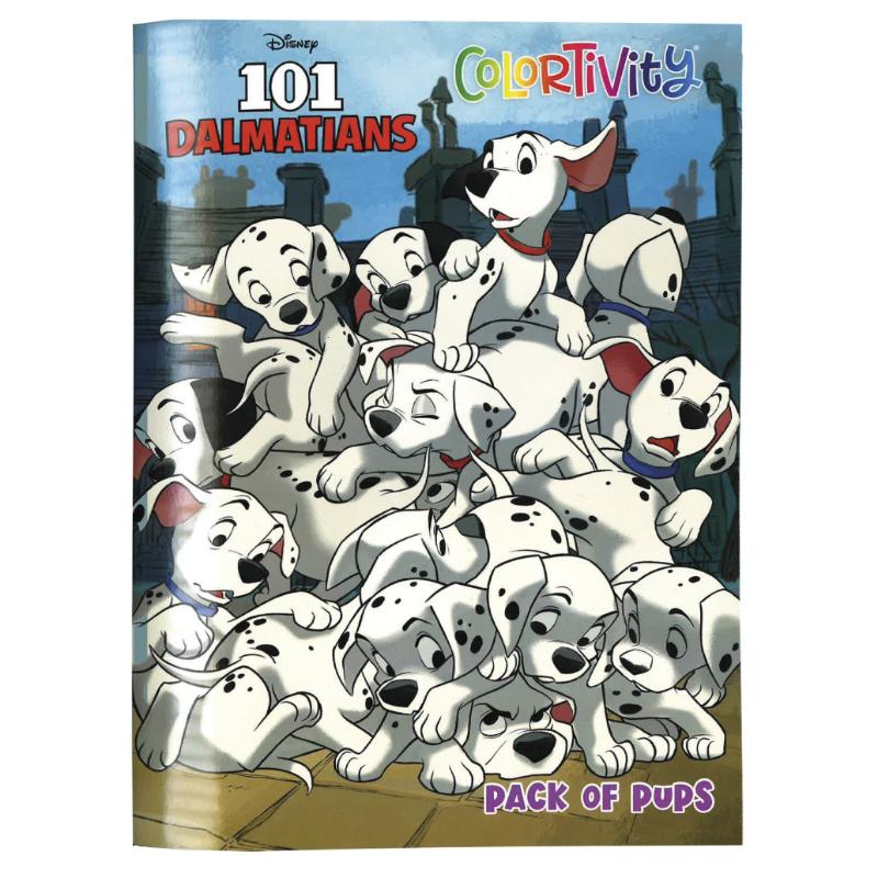 Libro Para Colorear 80P 101 Dalmatas - Farmacias Arrocha